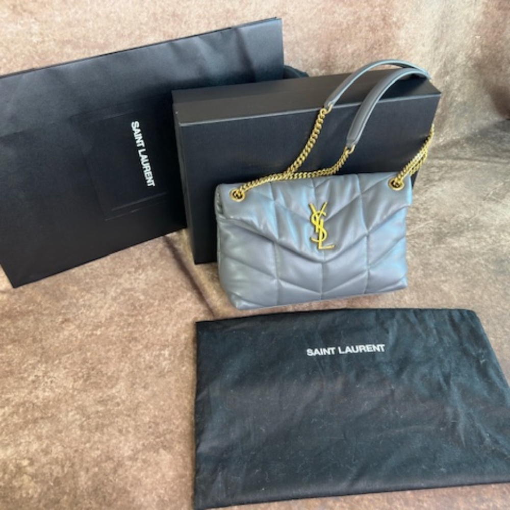 YSL Small Puffer, Light Musk